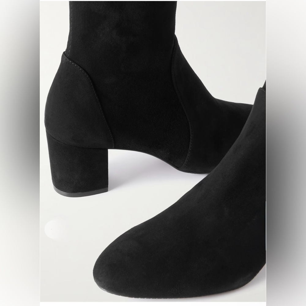 STUART WEITZMAN
Yuliana suede sock boots Elegant Black Suede Ankle Boots Size 7 - Picture 3 of 12
